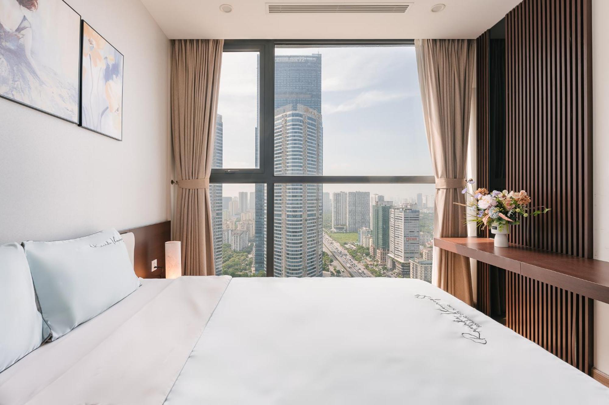 Luxury Apartment Vinhomes Skylake 5Min To Keangnam ฮานอย ภายนอก รูปภาพ